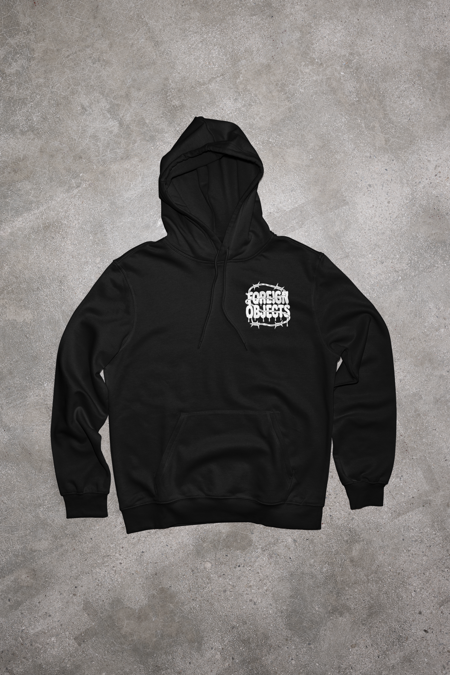 Foreign Objects Heavy Blend Hardcore Wrestling Hoodie