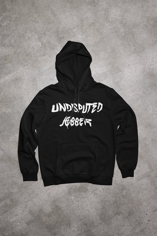 Undisputed Jobber Cotton Blend Black Pro Wrestling Hoodie