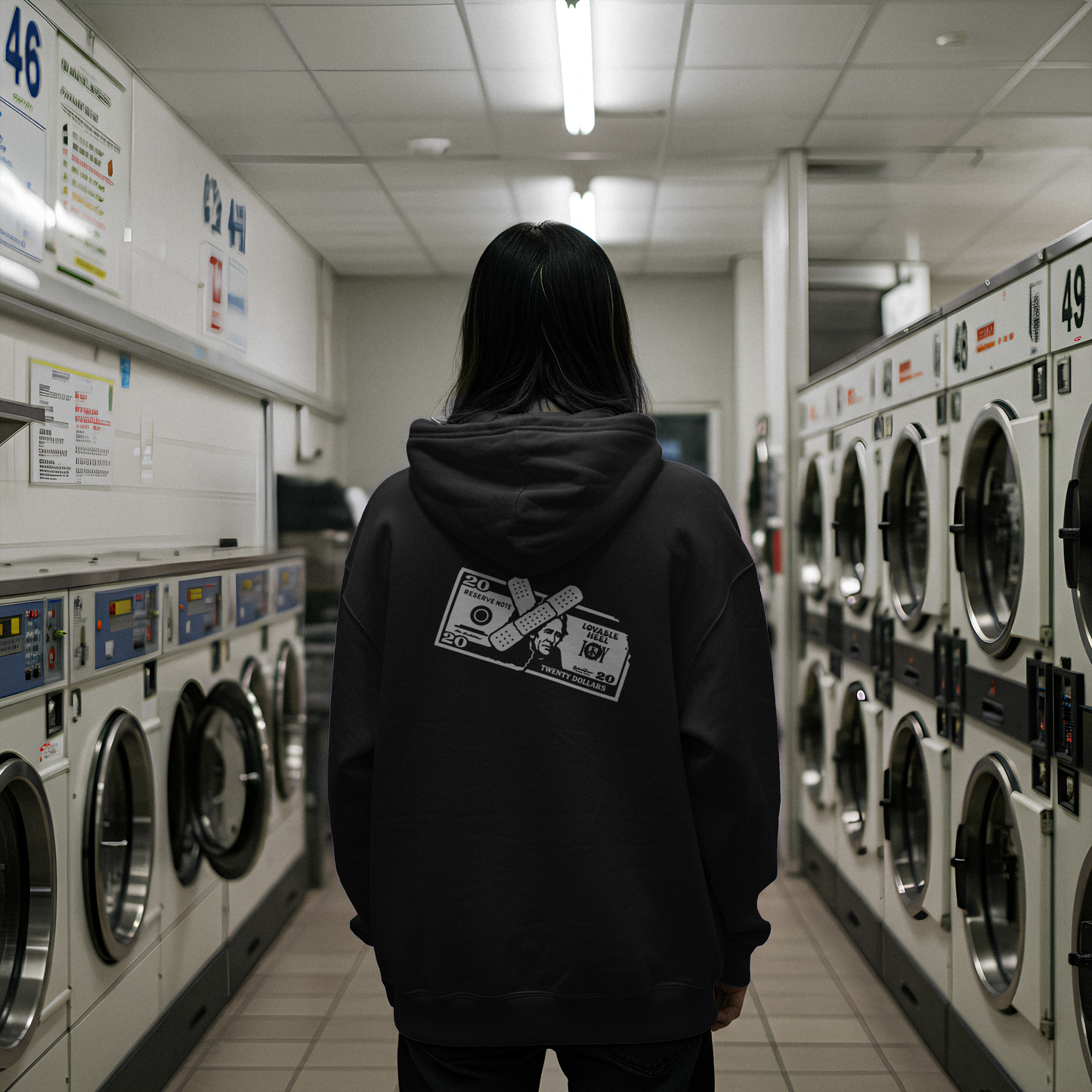 Undisputed Jobber Cotton Blend Black Pro Wrestling Hoodie
