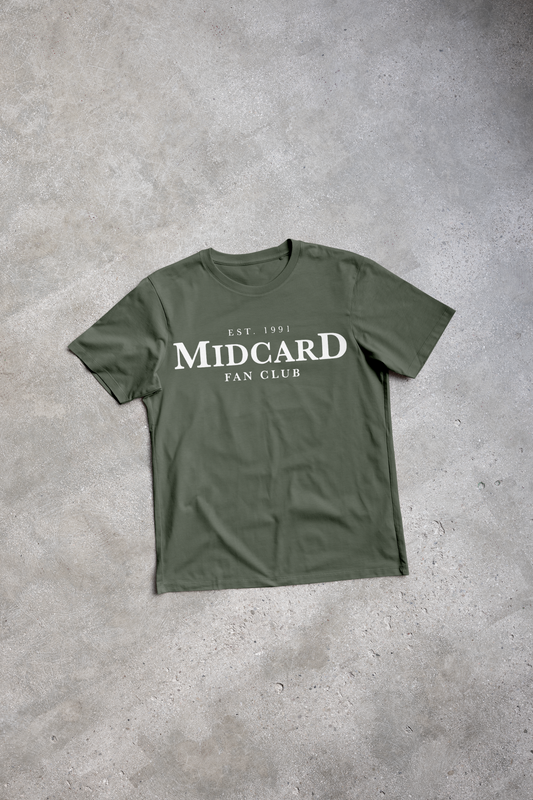 Midcard Fan Club Pro Wrestling Fan Shirt Ultra Cotton Tee